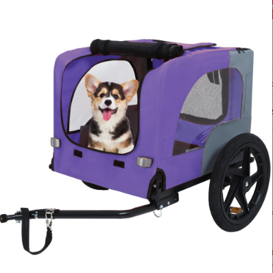 Heavy Duty Collapsible Pet Bike Trailer